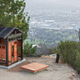 Illustration for article titled Someone Smuggled This Teahouse Into an LA Park Without Anyone Noticing